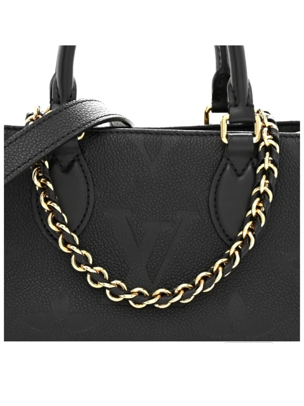 SAVE $760! Louis Vuitton OnTheGo East West Black Empreinte Monogram Shoulder Bag